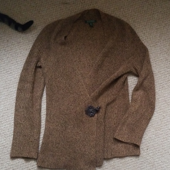 ralph lauren wrap sweater